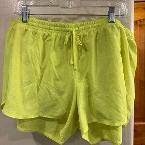 Old Navy Women's Bright Yellow Athletic Shorts